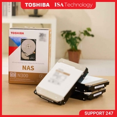 Ổ cứng HDD Toshiba N300 8TB – 3.5 inch, SATA, 7200 RPM, 256 MB Cache, NAS, hỗ trợ RAID