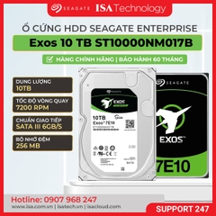 Ổ Cứng HDD Seagate Exos 7E10 10TB SATA iii 3.5 inch ST10000NM017B