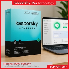 Phần mềm bản quyền KASPERSKY STANDARD SEA 5-DVC 1Y BS RP KL10414UEFS ( 5 PC )
