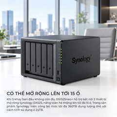 Thiết bị lưu trữ Nas Synology DS1525neo+ 5 bay