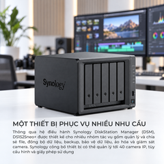 Thiết bị lưu trữ Nas Synology DS1525neo+ 5 bay