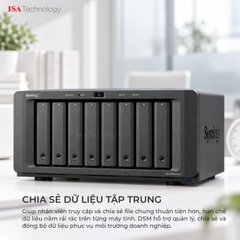 Thiết bị lưu trữ Nas Synology DS1825neo+ 8 bay