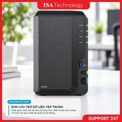 Thiết bị lưu trữ Nas Synology DS223 2-bay