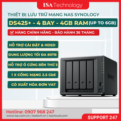 Thiết bị lưu trữ NAS Synology DS425+ 4 - bay ổ cứng