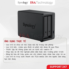 Thiết bị lưu trữ NAS Synology DS725+ 2-bay