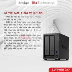 Thiết bị lưu trữ NAS Synology DS725+ 2-bay