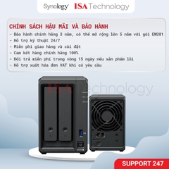 Thiết bị lưu trữ NAS Synology DS725+ 2-bay
