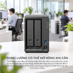 Thiết bị lưu trữ Nas Synology DS725neo+ 2 bay