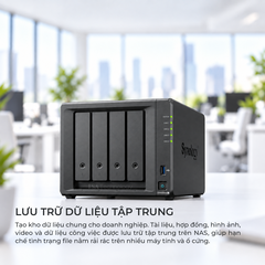 Thiết bị lưu trữ Nas Synology DS925neo+ 4 bay