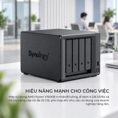 Thiết bị lưu trữ Nas Synology DS925neo+ 4 bay