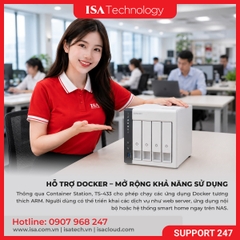 Thiết bị lưu trữ mạng NAS QNAP TS-433-4G | 4 bay ổ cứng 4GB RAM
