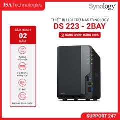 Thiết bị lưu trữ Nas Synology DS223 2-bay