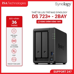 Thiết bị lưu trữ Nas Synology DS723+ 2 Bay