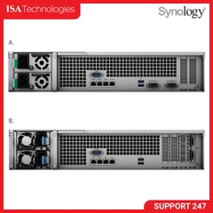 Thiết bị lưu trữ Nas Synology RS3621RPXS 12-bay (up to 36-bay)