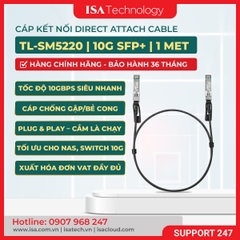 Cáp Kết Nối Trực Tiếp TP-Link Omada TL-SM5220-1M (10G SFP+ Direct Attach Cable 1Meters)