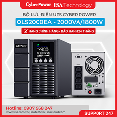 Bộ lưu điện UPS CyberPower OLS2000EA (Online/Tower/2000VA/1800W)