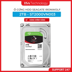 Ổ cứng HDD Seagate IronWolf 2 - 12TB hàng chính hãng, dành cho Nas, PC