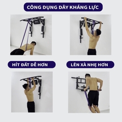 Dây Kháng Lực Hỗ Trợ Tập Xà Đơn Tập Gym Tại Nhà