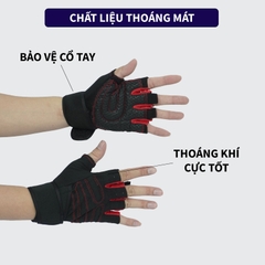 Găng Tay Tập Gym Tập Xà Chống Chai Tay