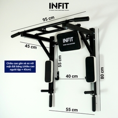 Xà Đơn Đa Năng Treo Tường INFIT Pro