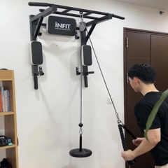Ròng Rọc Tập Gym INOX 304 INFIT  Tập Gym Tại Nhà