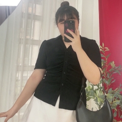 Áo thun polo bigsize 60kg - 95kg nhún ngực chất thun gân