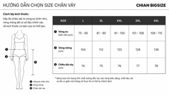 Chân váy xếp ly công sở dáng dài bigsize 60kg - 100kg phù hợp mặc đi làm, đi học , đi chơi
