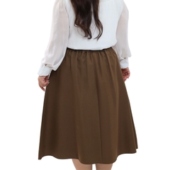 Chân váy bigsize dáng dài 60kg - 95kg chân váy jean dáng dài bigsize