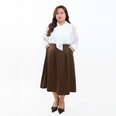 Chân váy bigsize dáng dài 60kg - 95kg chân váy jean dáng dài bigsize