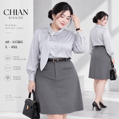 Chân Váy Chữ A Lưng Cao Bigsize 60 - 100kg