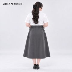 Chân Váy Bigsize Dáng Xòe A 60kg - 100kg Chất Tuyết Mưa Lót Lụa Co Giãn Nhẹ