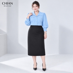 Aó sơ mi bigsize 60kg - 95kgkg kiểu dáng basic phù hợp mặc đi làm , đi dạy.