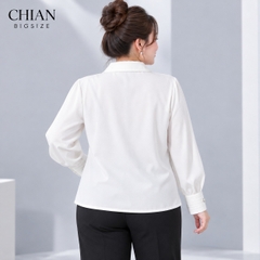 Aó sơ mi bigsize 60kg - 95kgkg kiểu dáng basic phù hợp mặc đi làm , đi dạy.