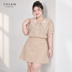 Quần đùi giả váy dáng A bigsize 60kg - 100kg có túi chất tuyết mưa có co giãn nhẹ