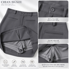 Chân Váy Chữ A Lưng Cao Bigsize 60 - 100kg