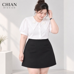 Quần đùi giả váy dáng A bigsize 60kg - 100kg có túi chất tuyết mưa có co giãn nhẹ