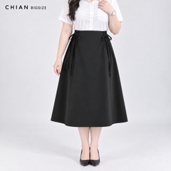 Chân Váy Bigsize Dáng Xòe A 60kg - 100kg Chất Tuyết Mưa Lót Lụa Co Giãn Nhẹ
