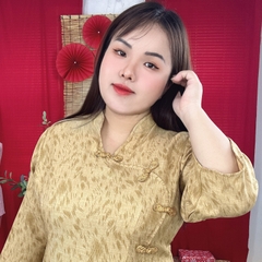 Đồ lam bigsize dáng truyền thống 60kg - 95kg chất linen quần lụa cát nhung phù hợp mặc lễ chùa và dịp tết