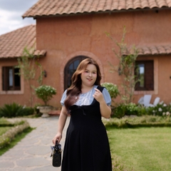 CA030026-Đầm công sở bigsize 60kg - 100kg chất liệu tuyết mưa phối voan xám phù hợp mặc đi làm đi tiêc