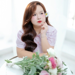Áo sơ mi nữ bigsize 60kg - 95kg cổ sen thêu hoa - Chất cotton mềm mịn, phong cách vintage