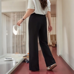 Quần Tây Ống Đứng Bigsize Nữ 60kg - 95kg  Chất Liệu Tuyết Mưa Co Giãn Nhẹ Có Túi