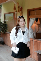 Quần đùi giả váy dáng A bigsize 60kg - 100kg có túi chất tuyết mưa có co giãn nhẹ