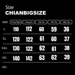 Áo sơ mi bigsize 60kg-100kg thêu chữ phom dáng basic năng động, phong cách