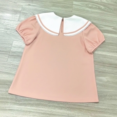 Áo kiểu bigsize nữ 60kg - 100kg viền ren phù hợp mặc đi làm, đi học, đi chơi