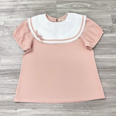 Áo kiểu bigsize nữ 60kg - 100kg viền ren phù hợp mặc đi làm, đi học, đi chơi