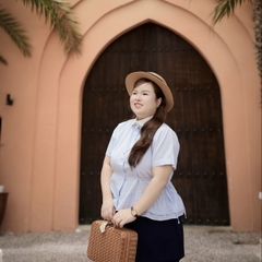 Áo sơ mi nữ bigsize 60kg - 100kg dáng bèo 2 bên eo cột nơ