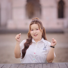 Áo sơ mi trắng nữ bigsize 60kg - 100kg đính thỏ và nơ