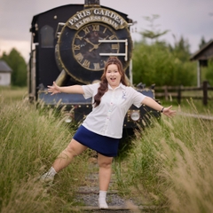 Áo sơ mi trắng nữ bigsize 60kg - 100kg đính thỏ và nơ