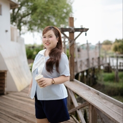 Áo sơ mi bigsize nữ 60kg - 100kg cổ thuỷ thủ nơ xinh hoạ tiết sọc phù hợp mặc đi làm, đi học, đi chơi