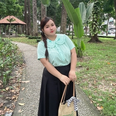 Aó sơ mi bigsize 60kg - 90kg vải gân sọc nơ cổ phù hợp mặc đi làm đi học